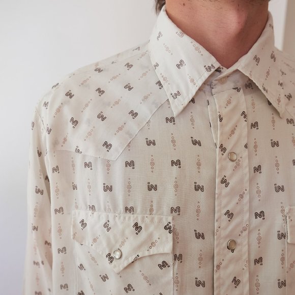 ⬇️ PRICE DROP - Vintage western button-down shirt - Picture 2 of 9